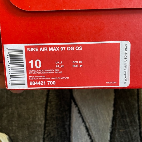 Nike Air Max 97 QS  Nike air max 97 og qs